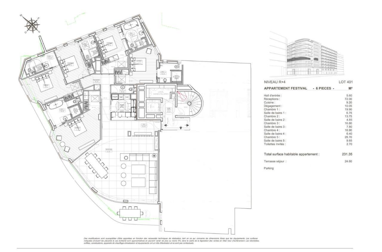 Appartamento Paca -401- 5 Luxe